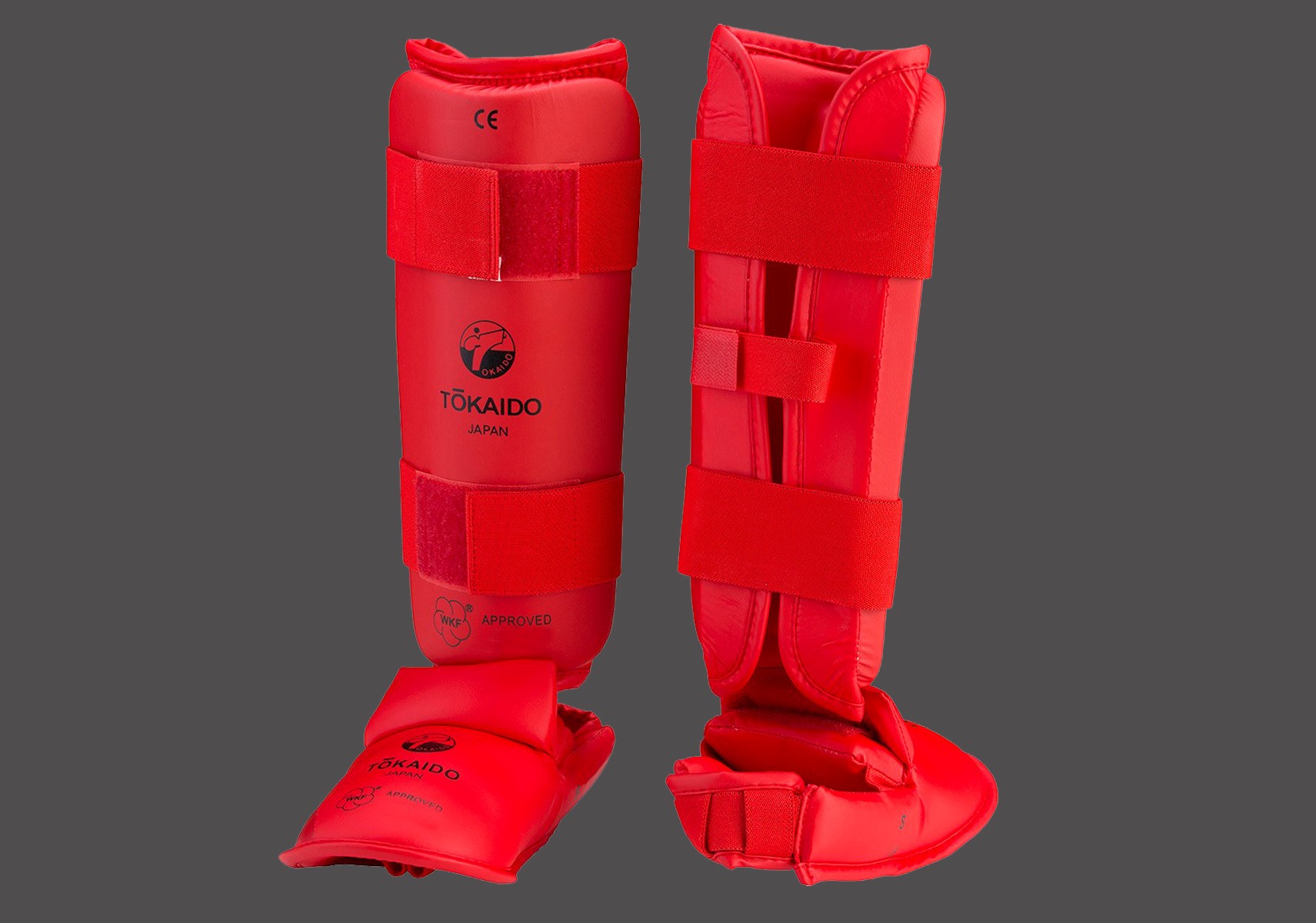 RED TOKAIDO SHIN GUARDS