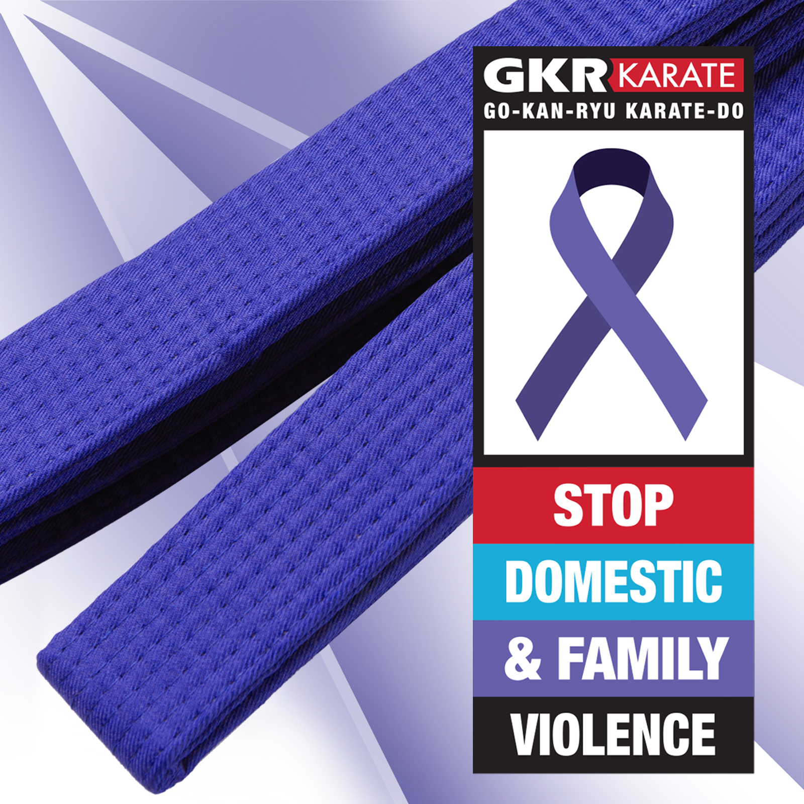 STOP DOMESTIC & FAMILY VIOLENCE - PURPLE BELT CAMPAIGN