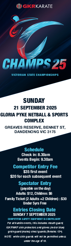State Champs 2025 - Victorian Entries