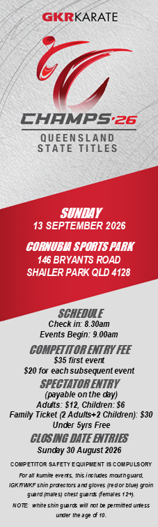 State Champs 2026 - Queensland Entries